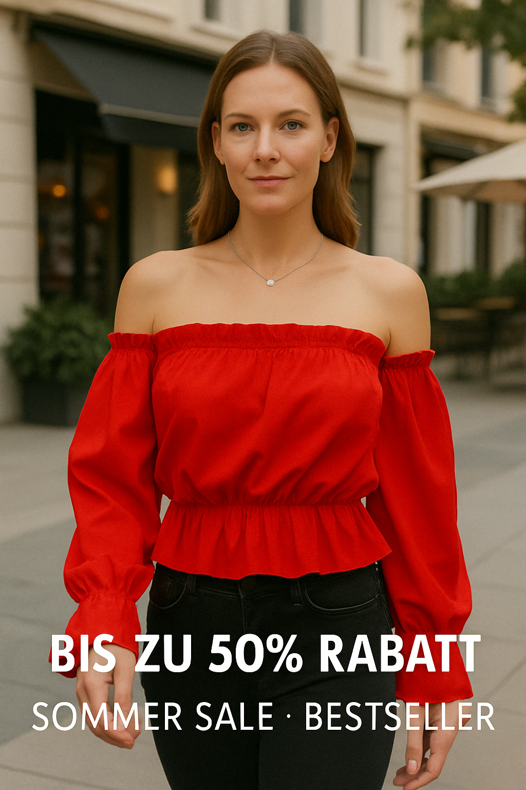 Basel Crop Top Bluse