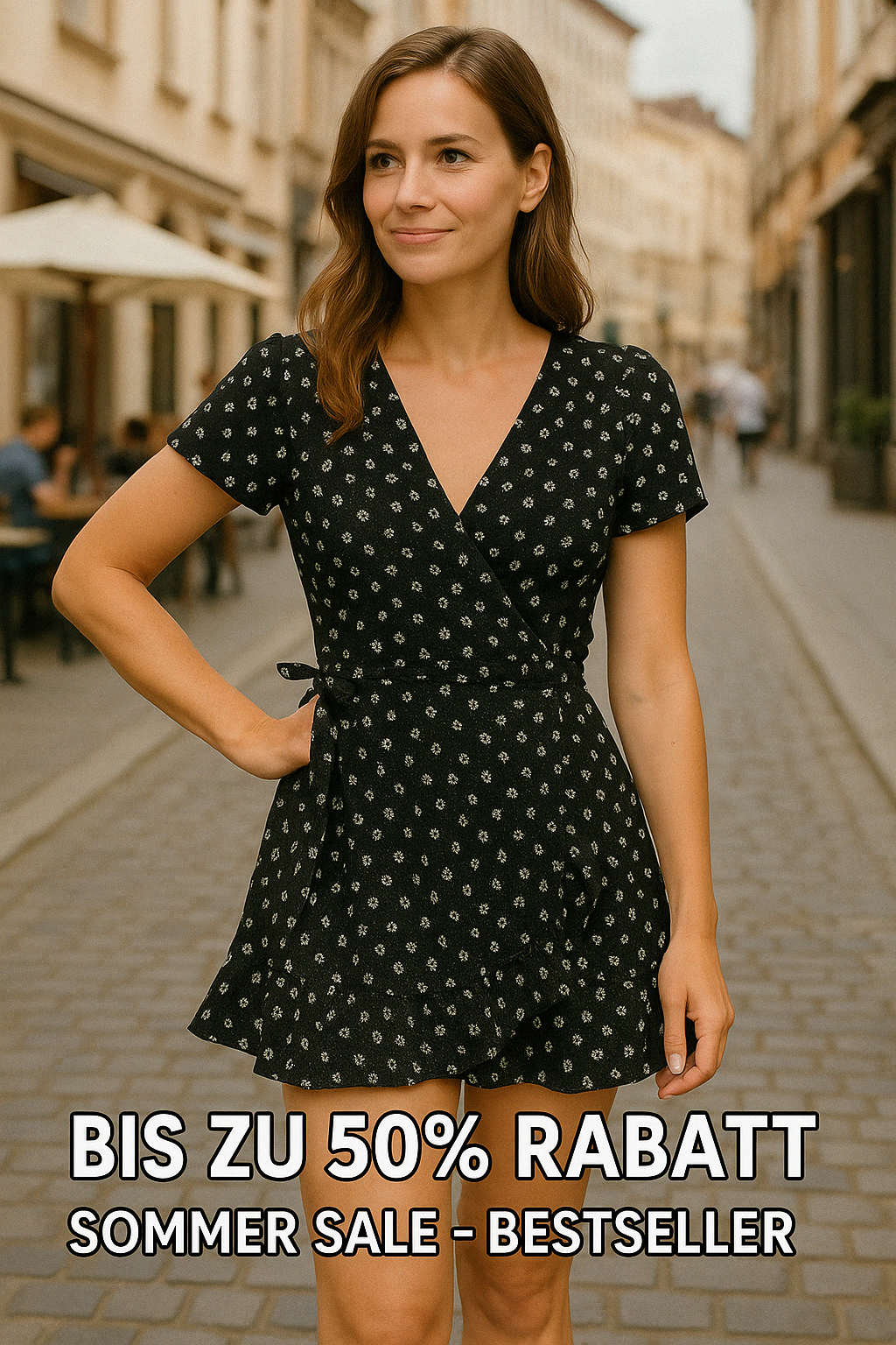 Basel Florales Minikleid