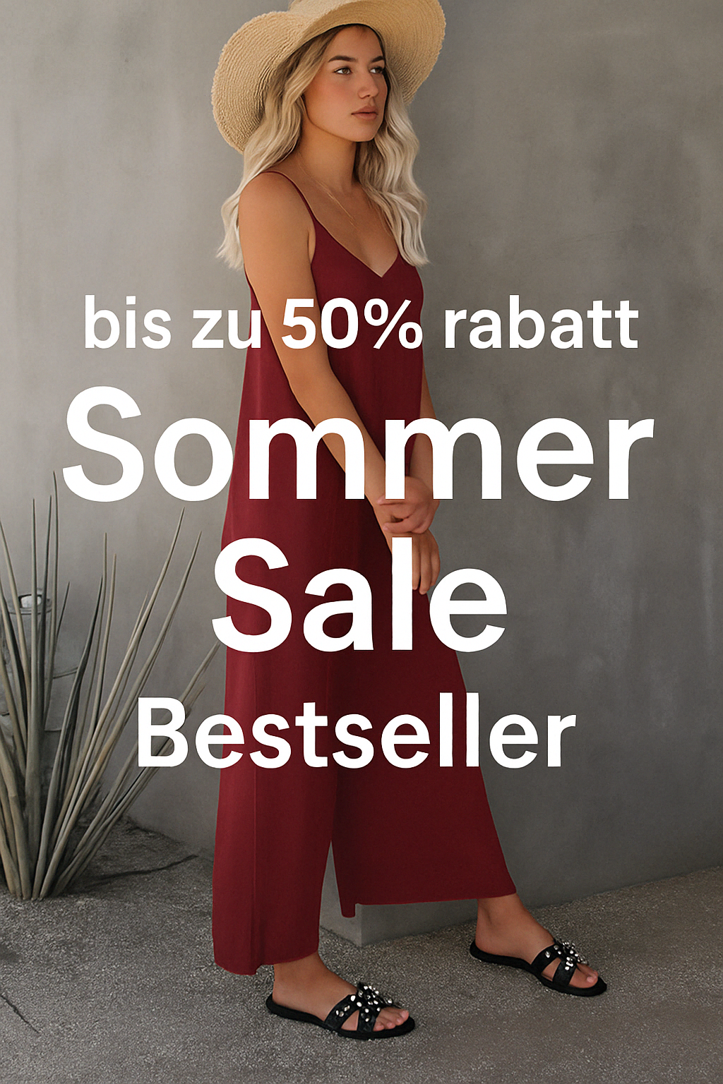 Basel Jumpsuit im Hosenträger-Stil