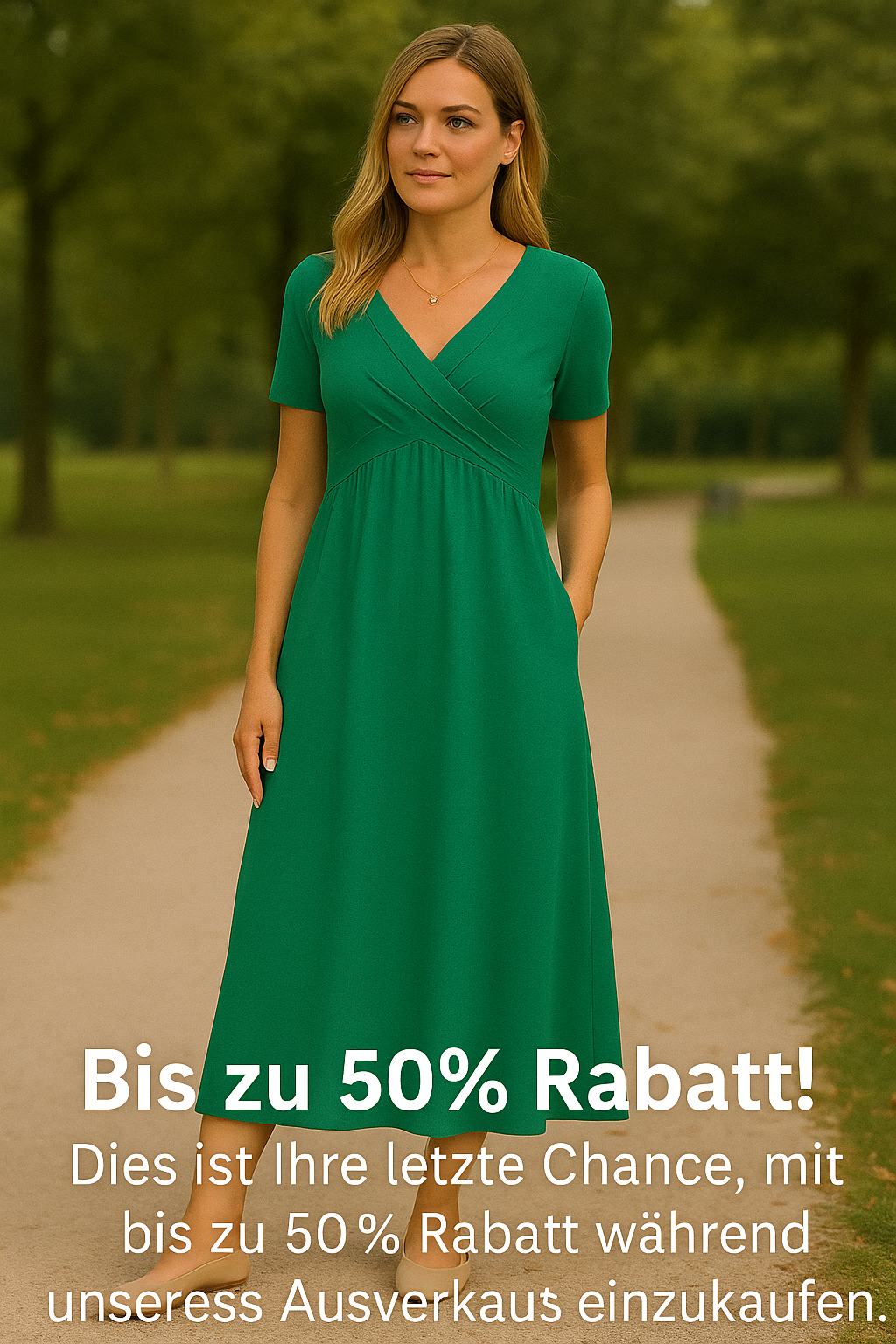 Basel V Neck Wickelkleider