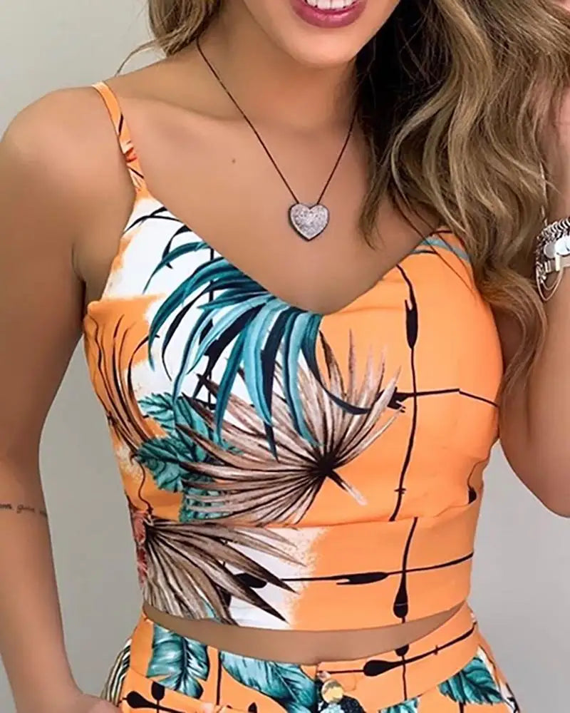Basel Top & Shorts Set