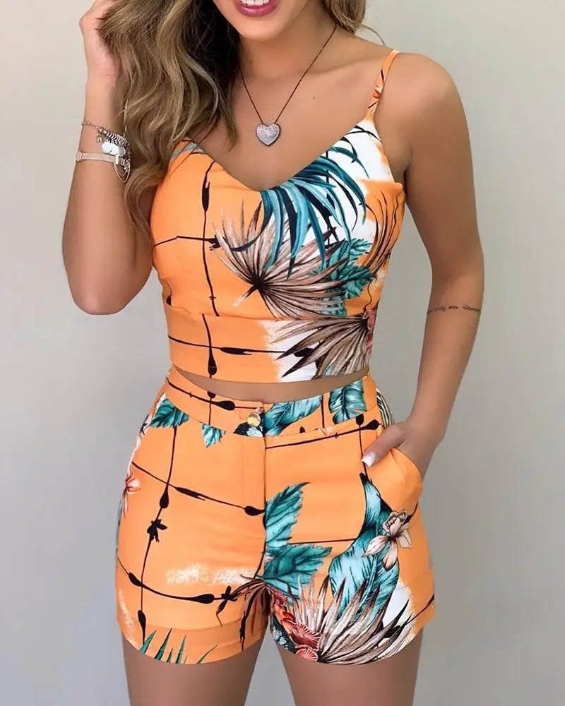 Basel Top & Shorts Set