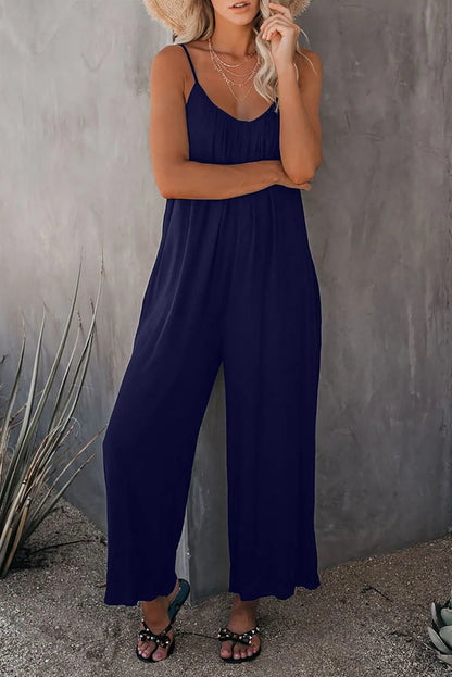 Basel Jumpsuit im Hosenträger-Stil