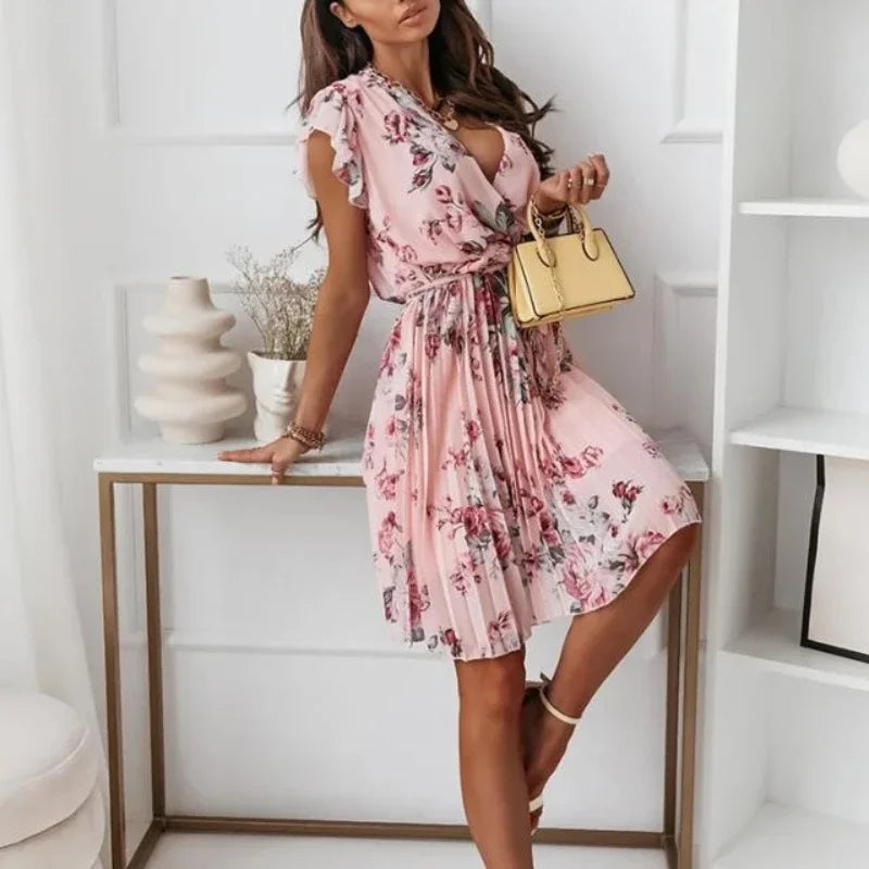 Basel Chiffon-Kleid