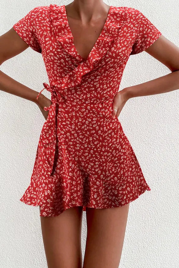 Basel Florales Minikleid