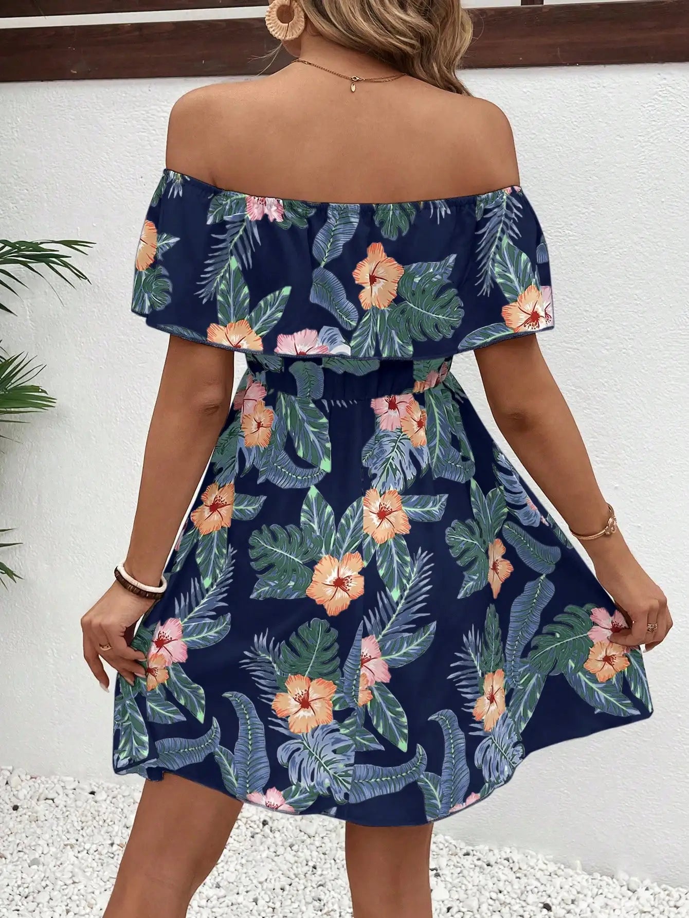 Basel Rüschen-Kleid