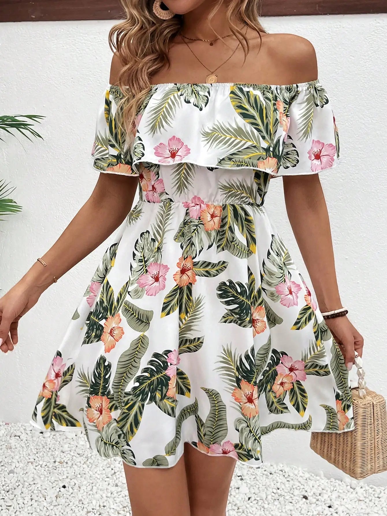 Basel Rüschen-Kleid
