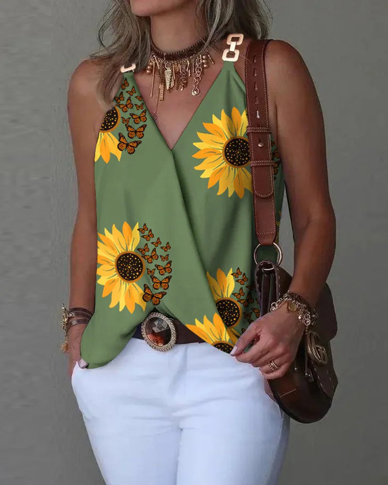 Basel V-Neck Bluse