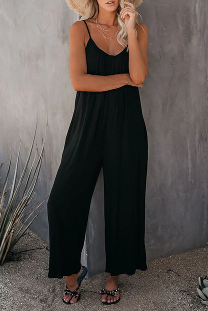 Basel Jumpsuit im Hosenträger-Stil