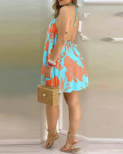 Basel Halterneck-Kleid