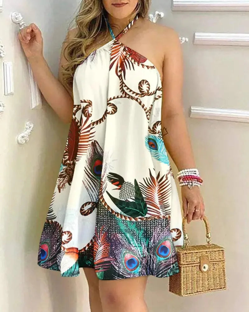 Basel Halterneck-Kleid