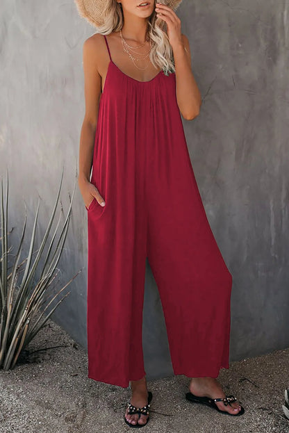 Basel Jumpsuit im Hosenträger-Stil