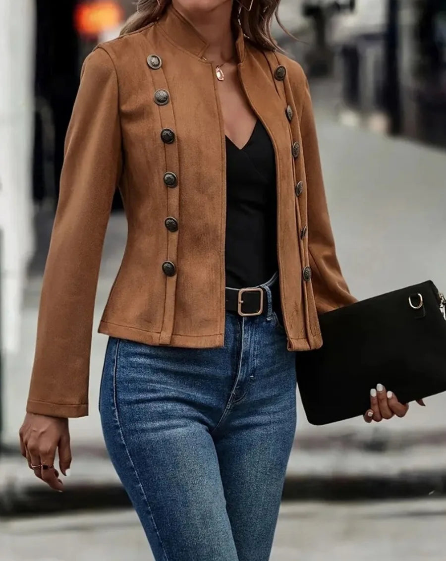 Basel Vintage-Jacke aus Hirschleder