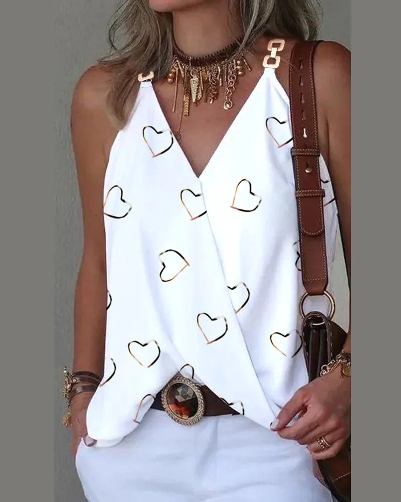 Basel V-Neck Bluse