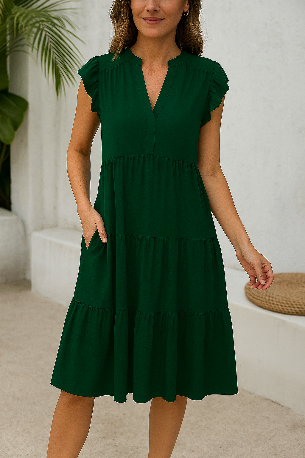 Basel Midi-Kleid