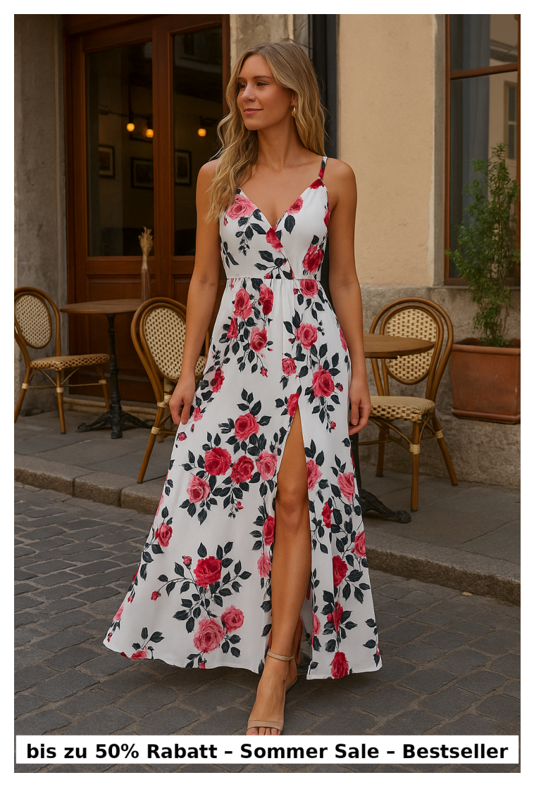 Basel Sommer Maxi-kleid