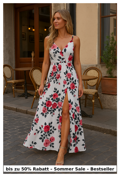 Basel Sommer Maxi-kleid