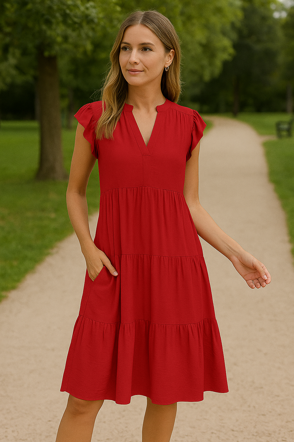 Red / S